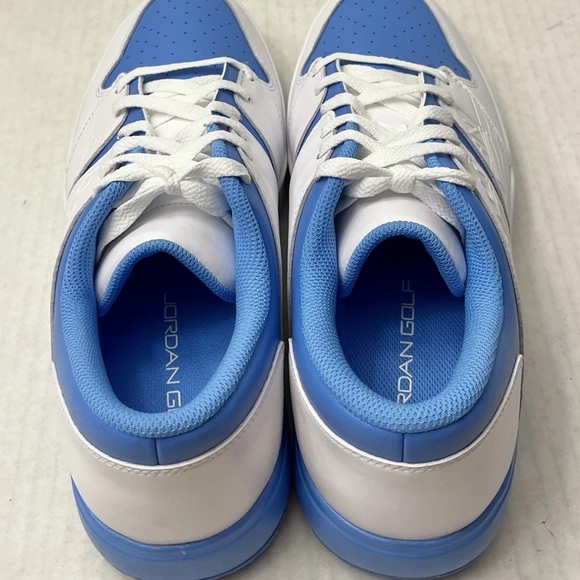 Nike Men's Jordan NU Retro 1 Golf 'UNC' University Blue Golf Shoes FZ4153-101 - Picture 4 of 10